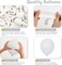 125pcs White Balloons Different Sizes, 18 inch 12 inch 10 inch 5 Inch Latex Balloons for Birthday Decoration, Wedding, Anniversary, Baby Shower Decorations, and Balloon Garland Balloon Arch